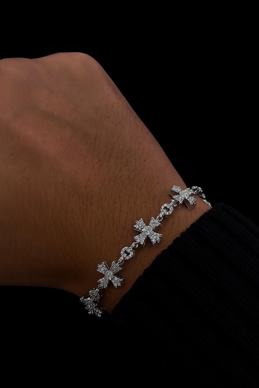 Chrome Crystal Bracelet