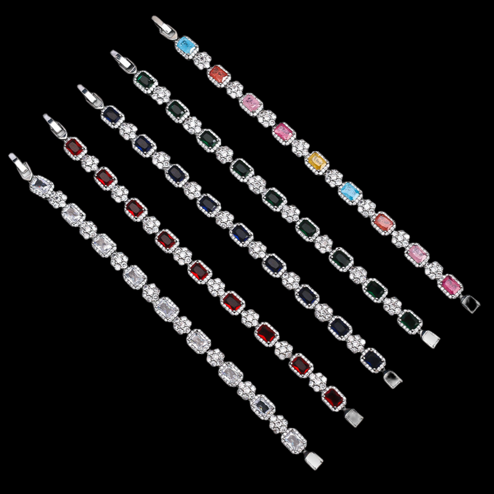 Stone Blossom Bracelets