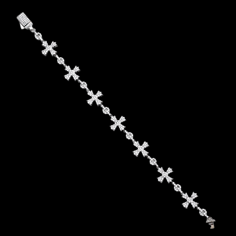 Chrome Crystal Bracelet