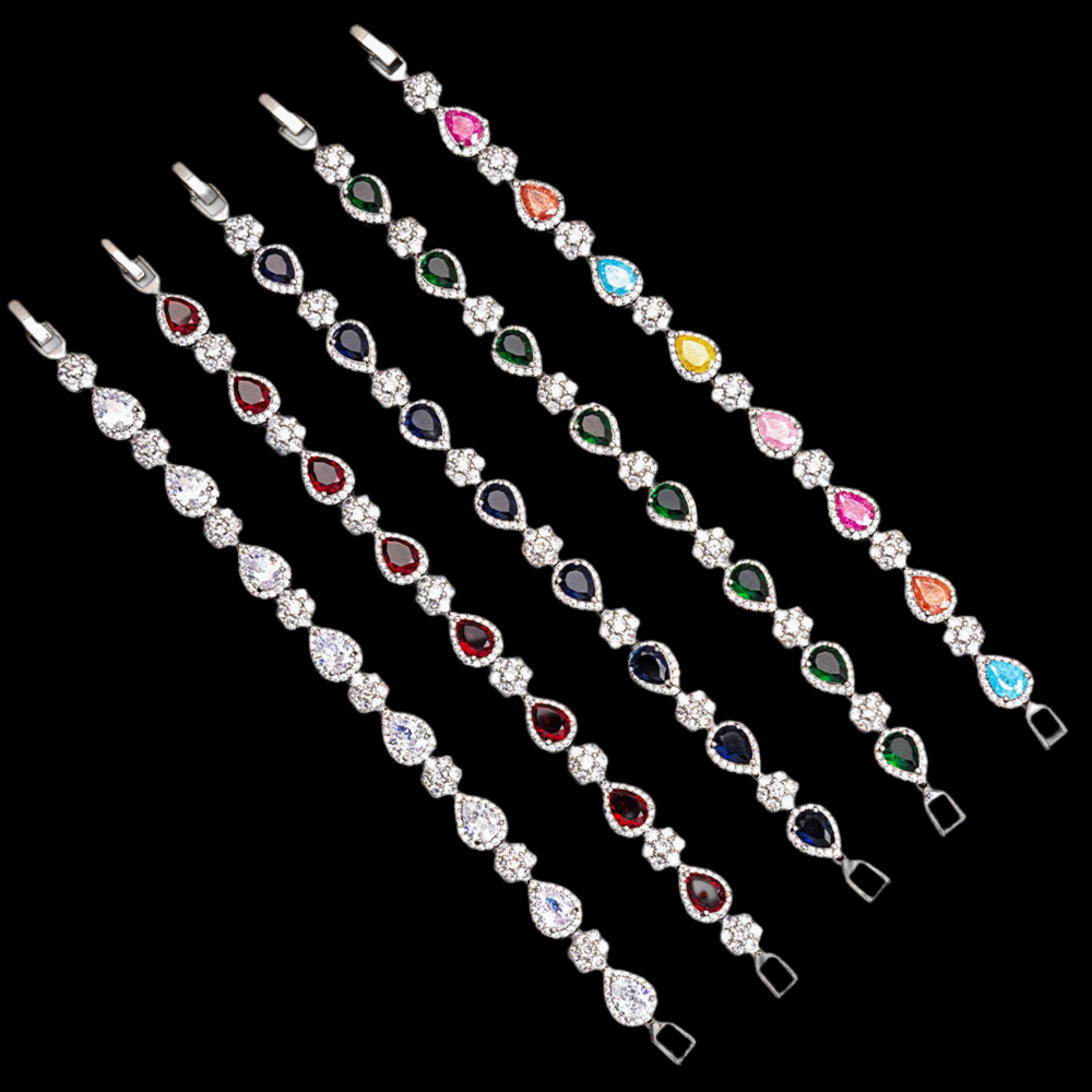 Blossom Droplet Bracelets