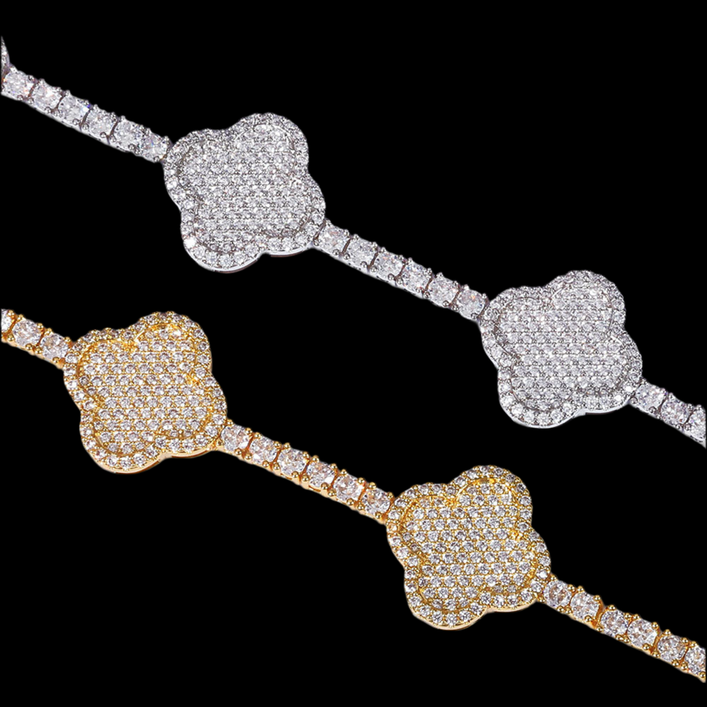 Tennis Clover Bracelets