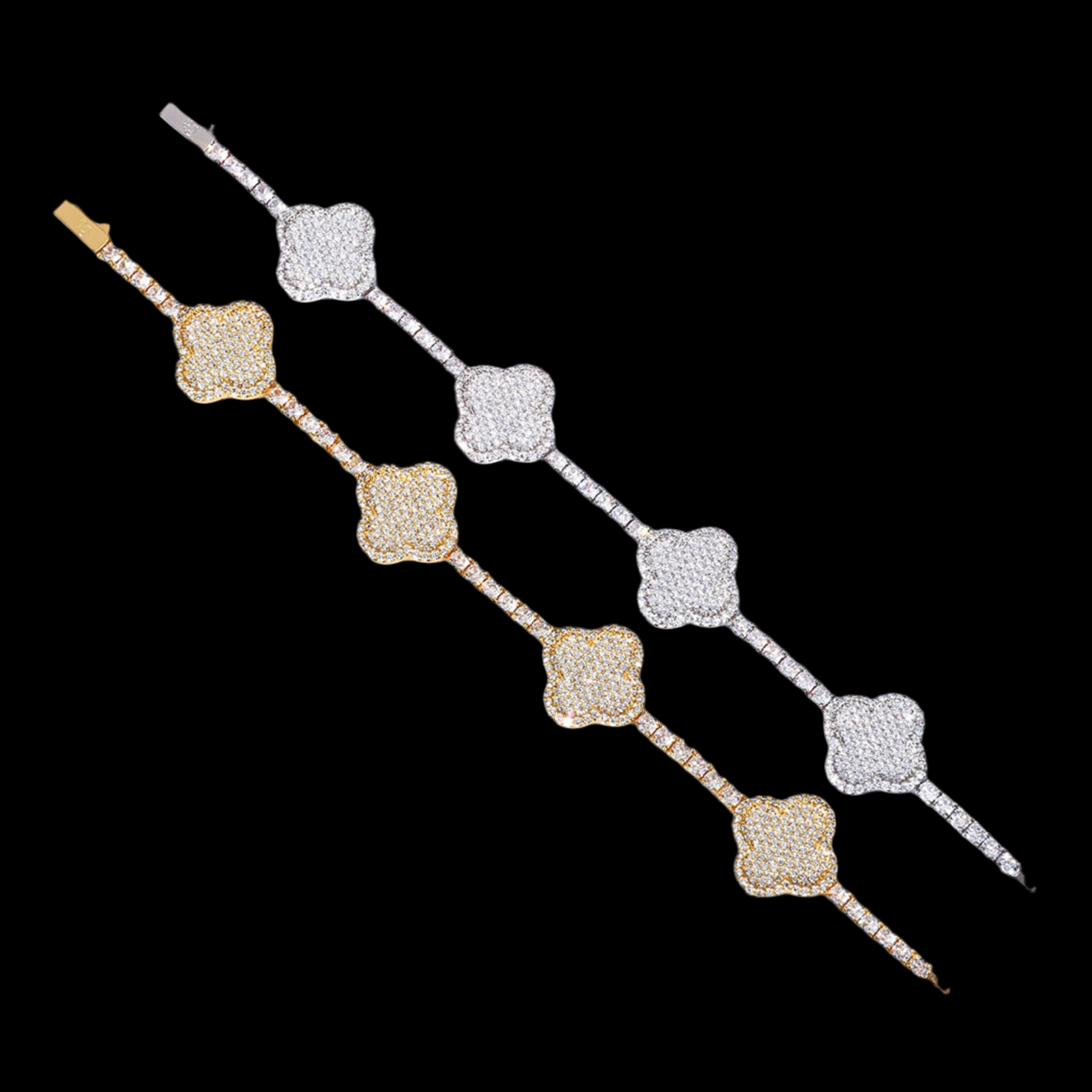 Tennis Clover Bracelets