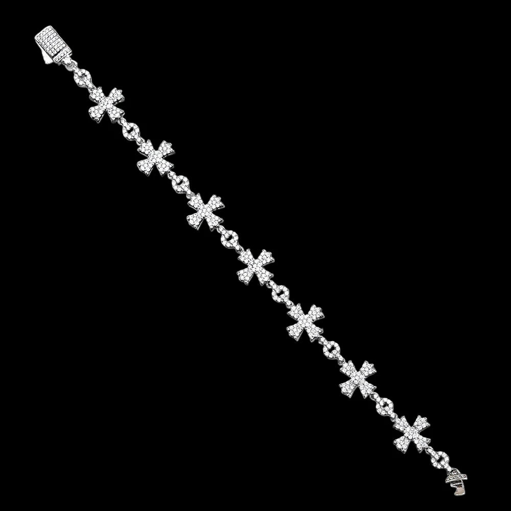 Chrome Crystal Bracelet