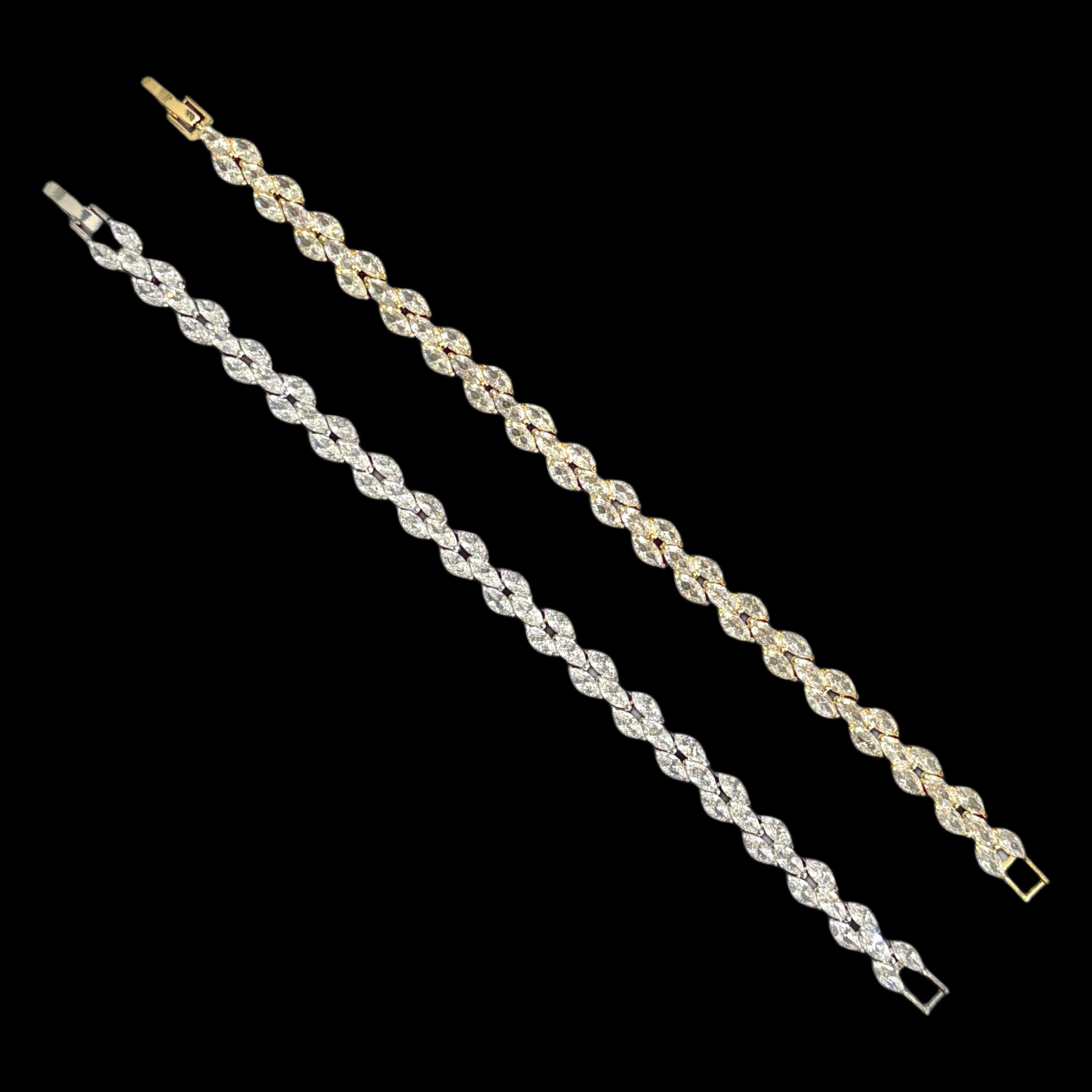 Triple Crystal Bracelets